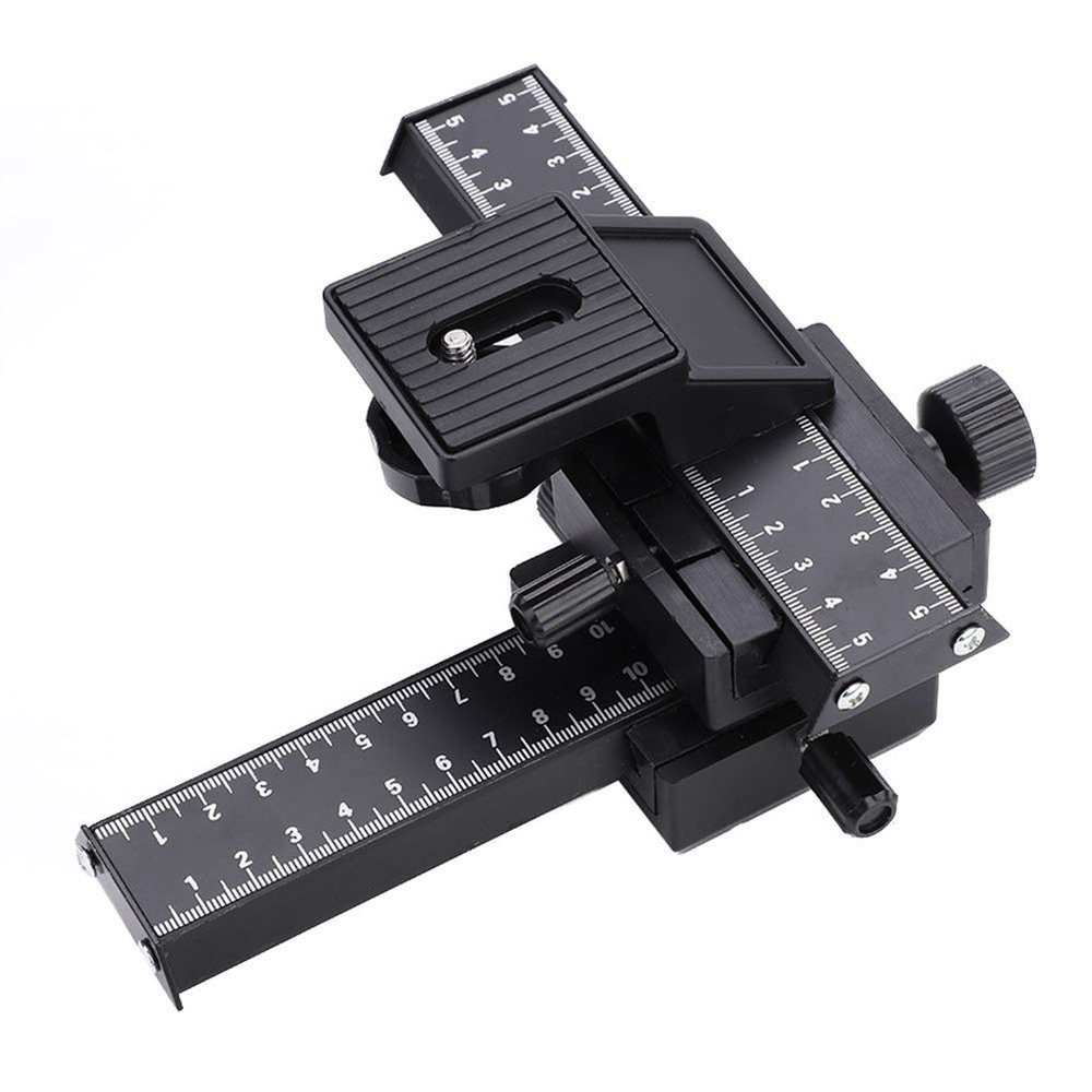 Cufaee Macro Focusing Rail Slider, Camera Slider, Photography Equipment for Interview Photography, Compact Camera