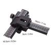 Cufaee Macro Focusing Rail Slider, Camera Slider, Photography Equipment for Interview Photography, Compact Camera view 3