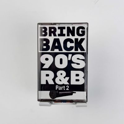 80s / 90s R&B & Soul Vol.2  Fan-Made Cassette Tape | Retro Analog Music Collection | Vintage Audio for Collectors
