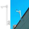 Blazea Wall Mount Universal Security Camera Bracket, Outdoor Anti-Rust Surveillance Camera Rack Pole Mount, Compatible with Solar Cameras(Light Coffee,2m (6.6ft)) view 1
