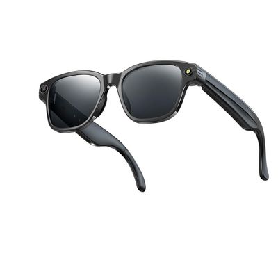 AI Smart Glasses 801with Camera, 4K high-Definition Video Recording Camera Glasses, AI Voice Control, Object Recognition, Real-time Translation, Smart Sunglasses with Bluetooth Calls