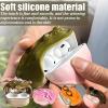 Frog Airpod Case  Innovative Design, Cute Frog Earphone Case for Airpod  Fun Animal-Themed Earphone Protection, Creative Gift for Friends and Family (#04, for airpods pro 2) view 3