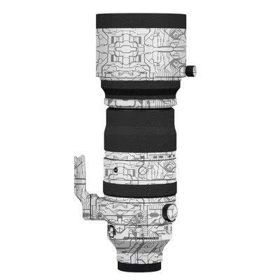 150-600 Camera Lens Sticker for Sigma 150-600mm DG DN fit for Sony Mount Coat Wraps Film Protector Vinyl Decal Skin(Circuit White)