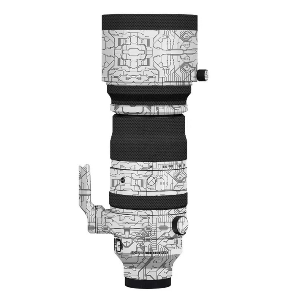 150-600 Camera Lens Sticker for Sigma 150-600mm DG DN fit for Sony Mount Coat Wraps Film Protector Vinyl Decal Skin(Circuit White)