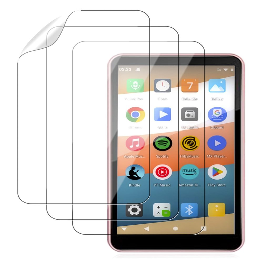 Arxonis 3-Pack Screen Protector for Dgtenk 6.30_MA377_160_BK MP3 Player, 6H Hardness Tempered Glass, Anti-Fingerprint,Anti-Scratch, Easily Installation, HD Clear