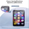 Arxonis 1-Pack Screen Protector for ZAQE M505 MP3 Player, 6H Hardness Tempered Glass, Anti-Fingerprint,Anti-Scratch, Easily Installation, HD Clear view 3