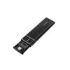 2-Pack M.2 NVMe SSD Enclosure USB 3.1 Gen 2  Aluminum Alloy Construction, 100x31x9mm Dimensions, Black Finish, Up to 2TB SSD Support view 3