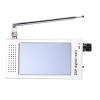 Aolidsive SDR Radio Receiver,DeepSDR V6 4.3 Inch IPS Touchscreen DSP Shortwave Radio with 192kHz Real Time Spectrum Wide Frequency Range 100KHz 149MHz (Silver) view 3