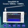 Aolidsive SDR Radio Receiver,DeepSDR V6 4.3 Inch IPS Touchscreen DSP Shortwave Radio with 192kHz Real Time Spectrum Wide Frequency Range 100KHz 149MHz (Silver) view 4