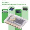 YUEHISY Rewritable Cartridge for GBA, 32MB Large Capacity Game Cartridge, Supports S35190 Original RTC, Fast Save, Works with Burners view 2
