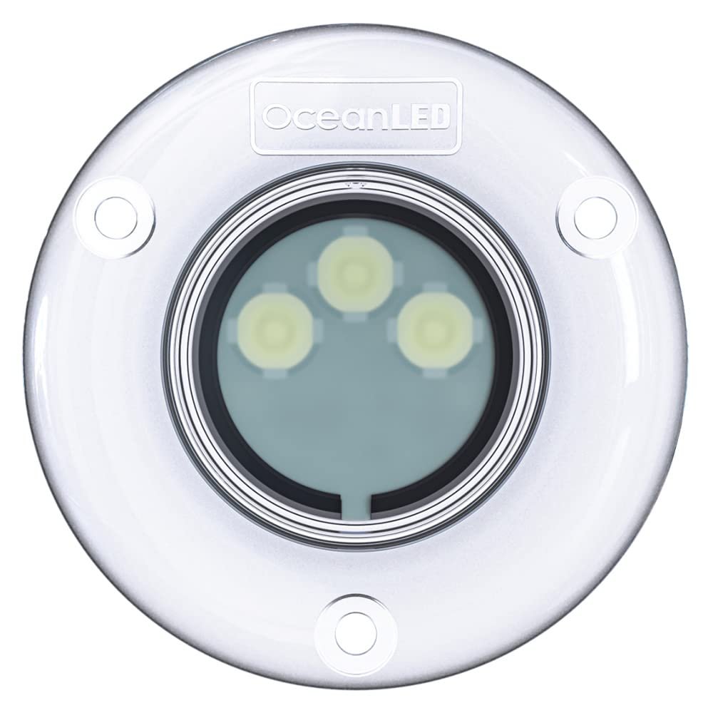 D3009WI - Aftermarket Replacement Discover Series D3 Underwater Light - Ultra White With Isolation Kit Compatible with OceanLED