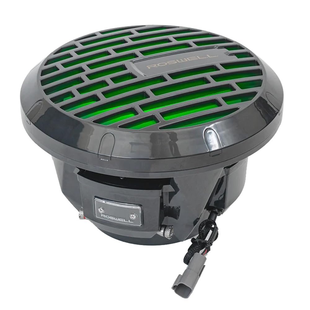 SupplyMount C920-1801 - Aftermarket Replacement Roswell RMA 10 Inch Subwoofer - Black - 250w RMS and 500w Peak Power Compatible with Roswell Marine