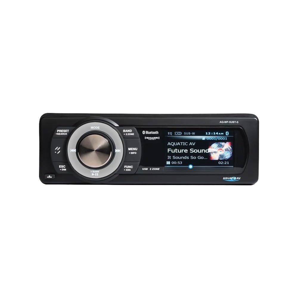 SupplyMount MP521 - Aftermarket Replacement MP5 Stereo Adventure Series Compatible with Aquatic AV