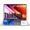 Lenovo ThinkBook 16 Business Laptop, 16" FHD+, Intel Core i5-13420H(Beats i7-1355U), 32GB DDR5 RAM, 2TB SSD, Thunderbolt 4, RJ-45, Windows 11 Pro, WOWPC Bundle, No Mouse view 1