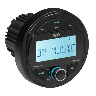 MGR300B - Aftermarket Replacement Marine Stereo with AM FM BT USB Compatible with Boss Audio