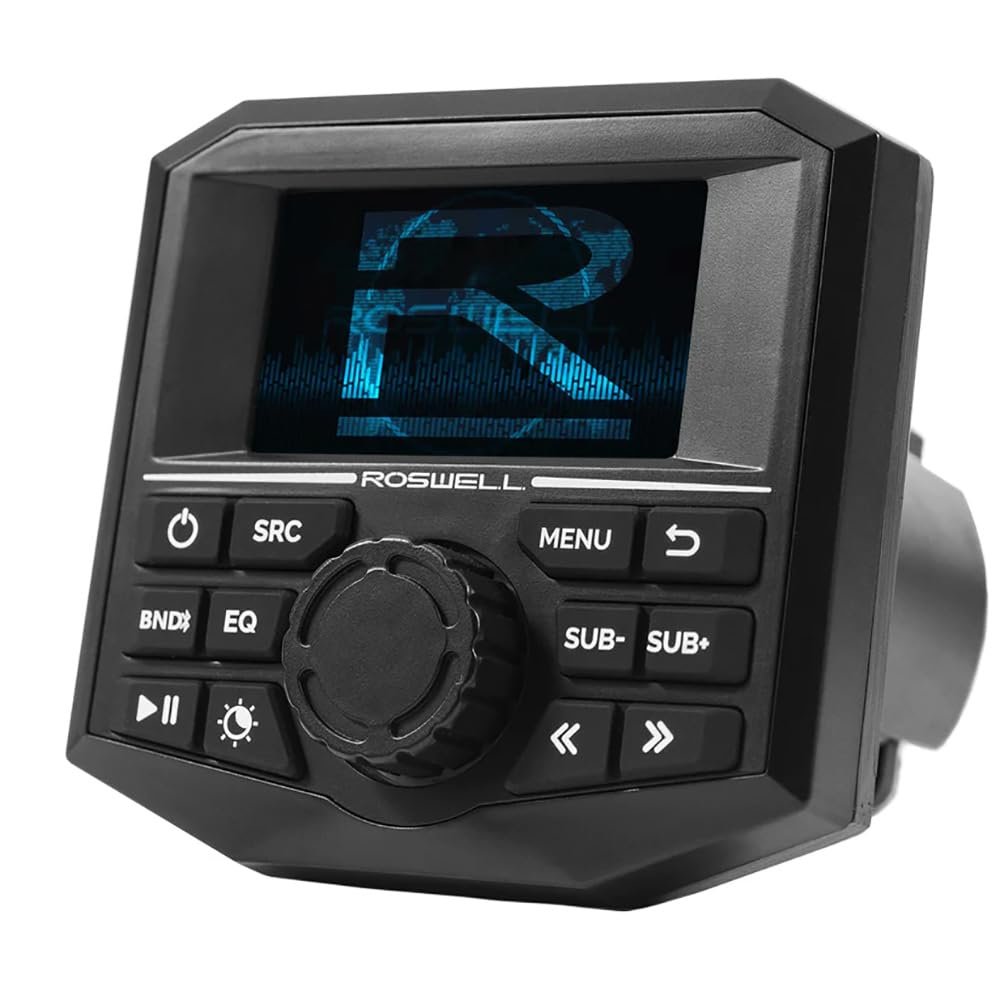 C920-21003 - Aftermarket Replacement Roswell Bluetooth Digital Media Receiver with Cover Compatible with Roswell Marine