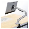 Aluminum Desktop Clamping 17-38" Monitor Holder Mechanical Spring Arm Free Lifting Full Motion TV Monitor Mount(Black) view 4