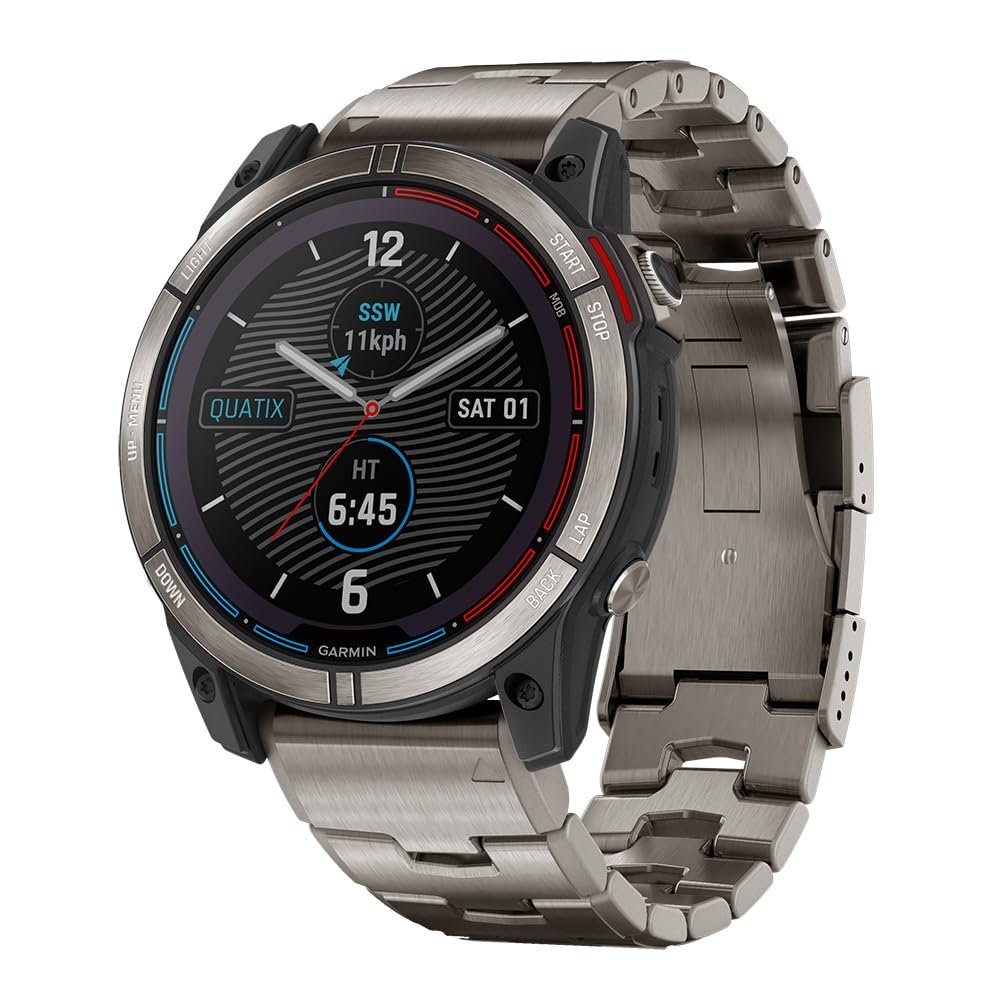 010-02541-60 - Aftermarket Replacement Quatix 7 - Solar Edition Marine GPS Smartwatch with Solar Charging Compatible with Garmin