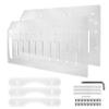 Aboiled 3.5 Inch Clear Acrylic Desktop Hard Disk Rack with 10 Storage Layers for Mechanical Drives view 1
