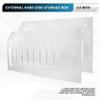 Aboiled 3.5 Inch Clear Acrylic Desktop Hard Disk Rack with 10 Storage Layers for Mechanical Drives view 3