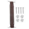 Happyyami Subwoofer Audio Handle with Screws, Practical Indoor and Outdoor Speaker Handle, Coffee Color Strap for Home Audio Equipment view 1
