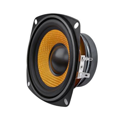 MTCYIF 1Pcs 4 Inch Audio Sound Speaker 4 Ohm 15W Bass Speaker Braided Basin DIY Professional Multimedia Subwoofer Loudspeaker