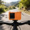 Full Coverage Silicone Protective Case for DJI Osmo Action 6, Ant Impact Dustproof Lens Cover, Sport Camera Osmo Action 6 Soft Shell with Neck Strap (Orange) view 2