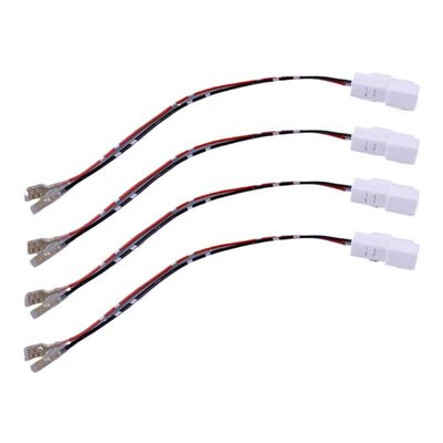4Pcs Door Speaker Wire Harness Plug Adapter 72-7300 Compatible with Sonata Santa Fe Optima Soul
