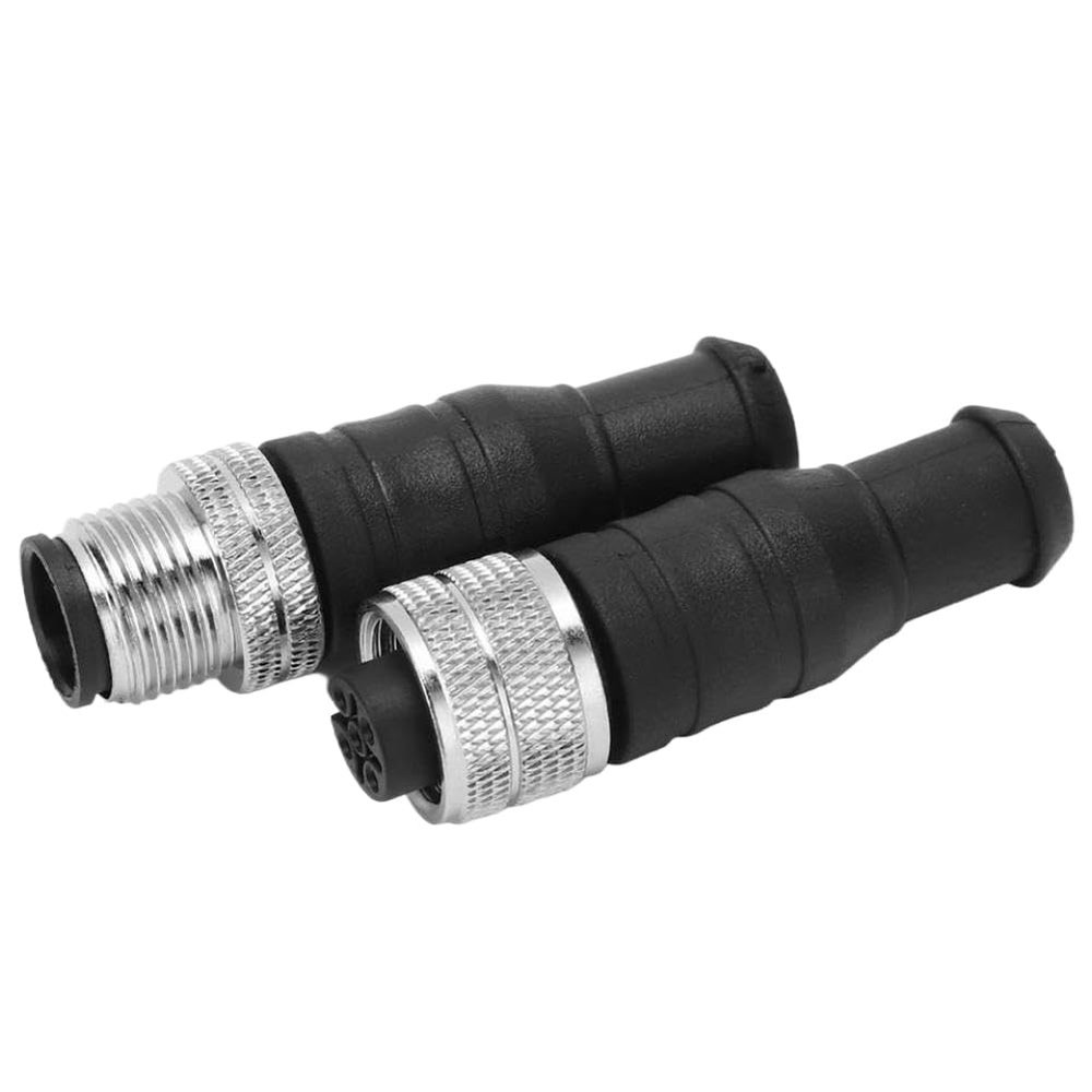1 Pair Boat Male Female Terminator Resistor 5Pin IP67 Waterproof Compatible with NMEA2000 Networks