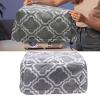Dan&Dre Projector Dust Cover, Premium Quilted Fabric Anti Static Water Proof Easy to, with Drawstring for Ceiling Mounted Projector, Grey view 3