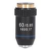 Hamwesh Achromatic Microscope Objective, 60X Magnification Clear Image Automatic Spring Rebound Brass Construction, Objective Lens with RMS Size for Professional Biological Microscopes view 3