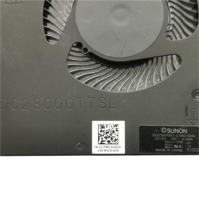 0203MH 01JYXG for G15 5510 5511 5515 GTX1650 Laptop Cooling Fan Cooler Fan Heatsink Radiator 203MH 1JYXG(CPU Fan CN-01JYXG)