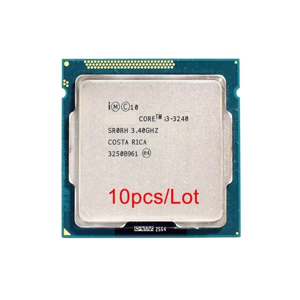 10pcs/Lot Core i3 3240 3.4GHz LGA 1155 CPU Processor