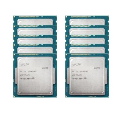 10pcs/Lot G1840 2.8GHz 2-Core 2-Thread CPU Processor LGA 1150