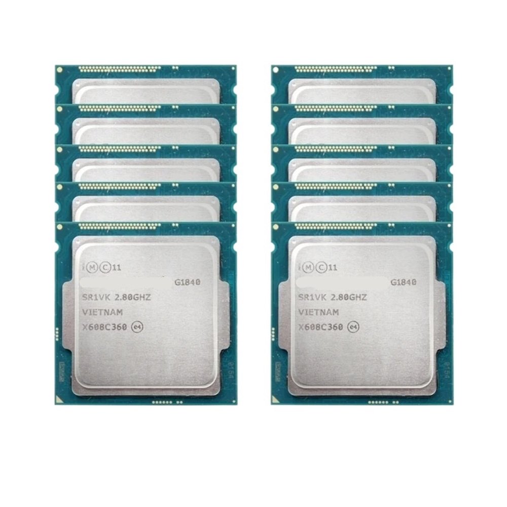 10pcs/Lot G1840 2.8GHz 2-Core 2-Thread CPU Processor LGA 1150