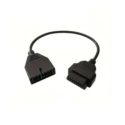 FTBLGEB for 12 Pin OBDII OBD2 Auto Diagnostic Connector Adapter Cable GM12 to 16 Pin Cable