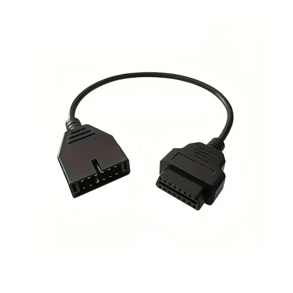 FTBLGEB for 12 Pin OBDII OBD2 Auto Diagnostic Connector Adapter Cable GM12 to 16 Pin Cable