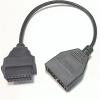 FTBLGEB for 12 Pin OBDII OBD2 Auto Diagnostic Connector Adapter Cable GM12 to 16 Pin Cable view 4