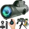 80x100 High Power Monocular Telescope with Smartphone Adapter - HD Optics for Bird Watching, Wildlife Observation, Hunting, Camping & Hiking - Ideal for Adults view 1