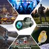 80x100 High Power Monocular Telescope with Smartphone Adapter - HD Optics for Bird Watching, Wildlife Observation, Hunting, Camping & Hiking - Ideal for Adults view 4