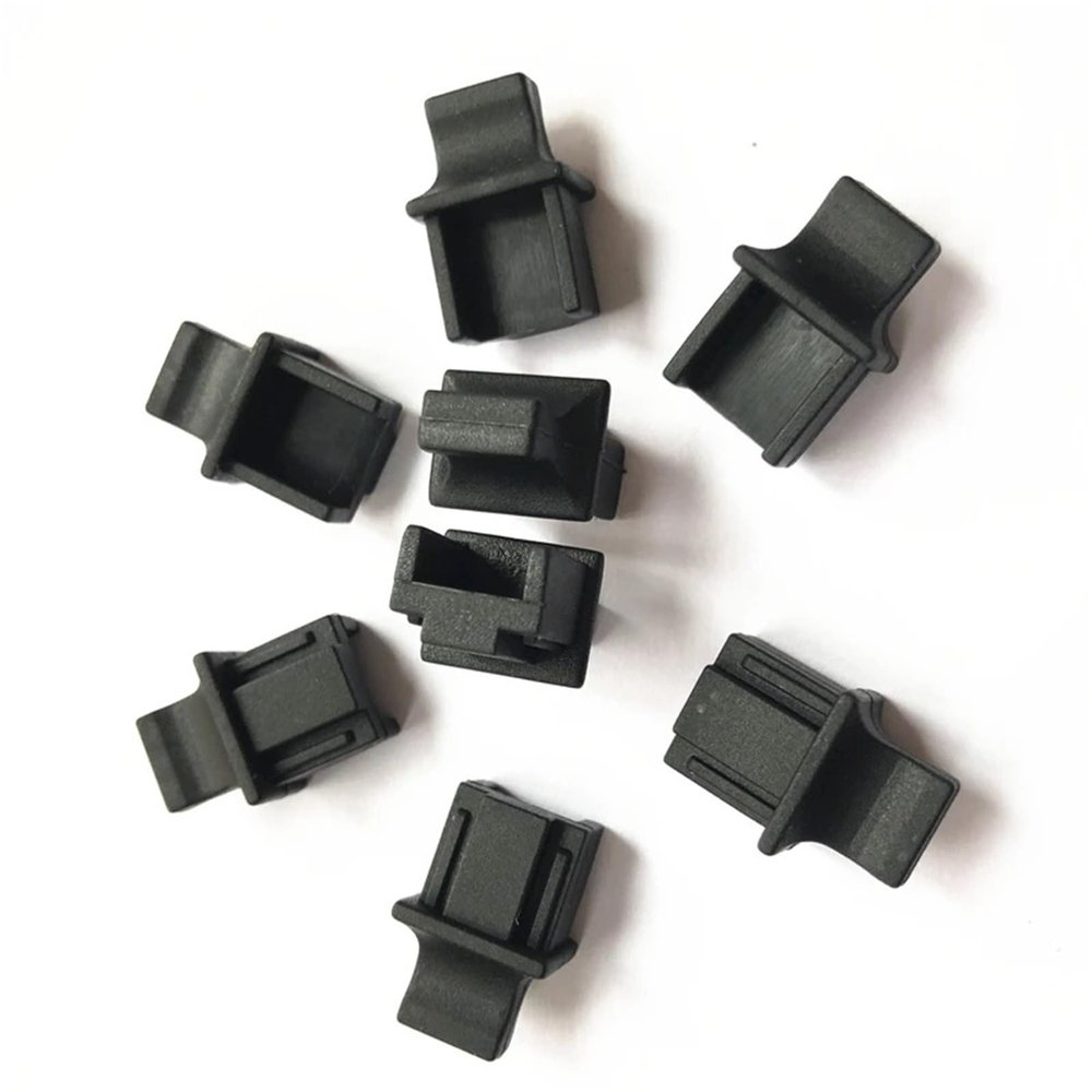 Ethernet Hub Port 100 PCS Network Switch Dust-Proof Cap RJ-45 Interface Plug Dust/Silicone Dust Cover RJ45 Port Protector for TV,Computer