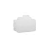 Ethernet Hub Port 30 PCS RJ45 Dustplugs Ethernet Hub Port Anti Dust Cover Cap Protector Plug Silicone Stopper for TV,Computer(Clear) view 1
