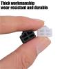 Ethernet Hub Port 30 PCS RJ45 Dustplugs Ethernet Hub Port Anti Dust Cover Cap Protector Plug Silicone Stopper for TV,Computer(Clear) view 4