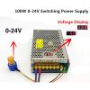 100W Digital Display Switching Power Supply with Adjustable Voltage DC 0-24V 4A LED Full Range view 2