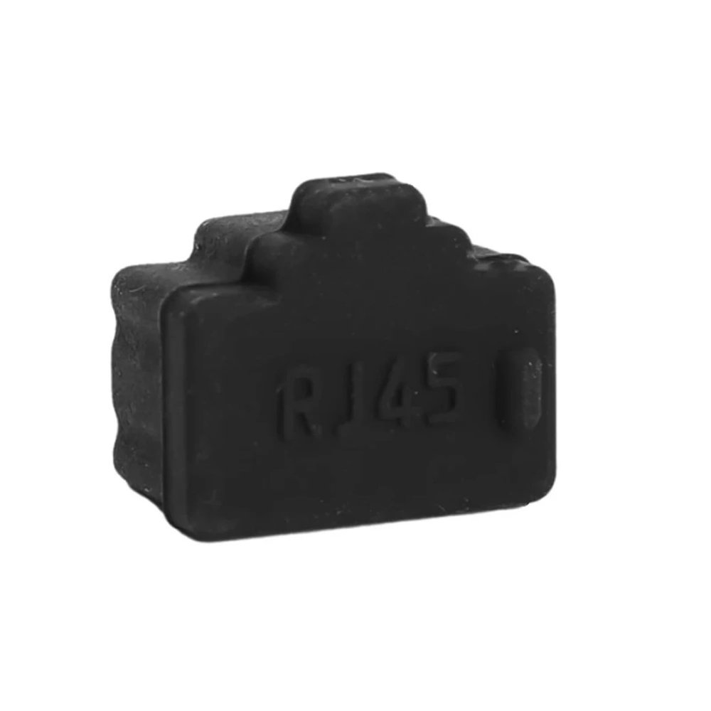 Ethernet Hub Port 400 PCS RJ45 Dust Cap Rj45 Connector Cover Plug Protector Hub Port for TV,Computer(Black)