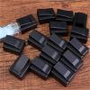 Ethernet Hub Port 200 PCS Male Connector Protective Dust Cap Ethernet Cable Plug Cover Anti Dustproof Network for TV,Computer(Black) view 3