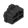 Ethernet Hub Port 200 PCS Ethernet Hub Port RJ45 Anti Dust Cover Cap Protector Plug Black for TV,Computer view 1