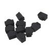 Ethernet Hub Port 200 PCS Ethernet Hub Port RJ45 Anti Dust Cover Cap Protector Plug Black for TV,Computer view 3
