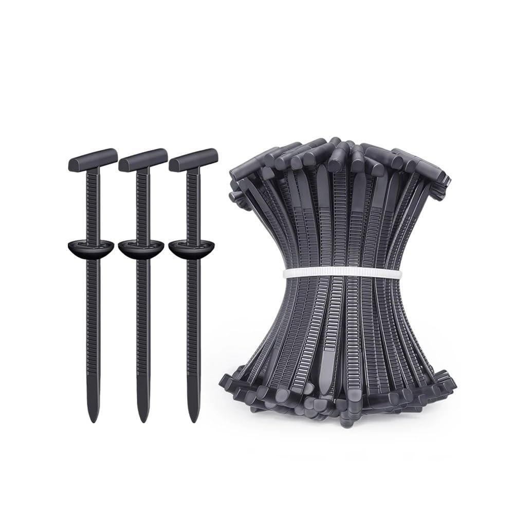 10/20/50/100pcs Heavy Duty Self Locking Cable Ties with Pin Button Universal Nylon Zip Ties for Car Repair(50 PCS)