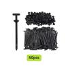 10/20/50/100pcs Heavy Duty Self Locking Cable Ties with Pin Button Universal Nylon Zip Ties for Car Repair(50 PCS) view 2